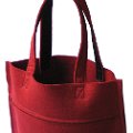 015_CARRY Shopper mit Zipper_Wollfilz__RED_kopie